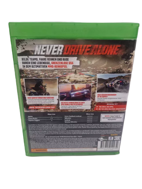 THE CREW WILD RUN XBOX ONE
