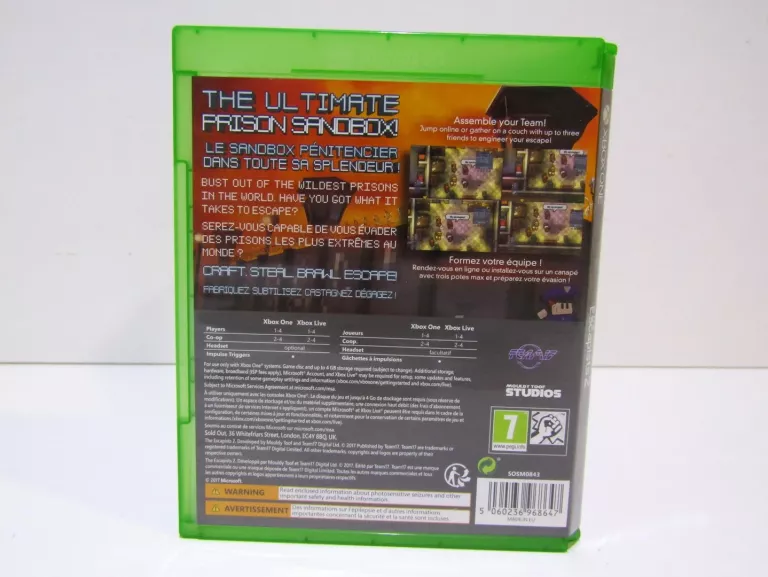 XBOX ONE THE ESCAPISTS 2