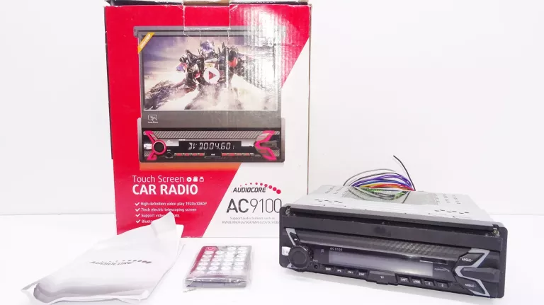 RADIO SAMOCHODOWE AUDIOCORE AC9100 TOUCH SCREEN ZESTAW