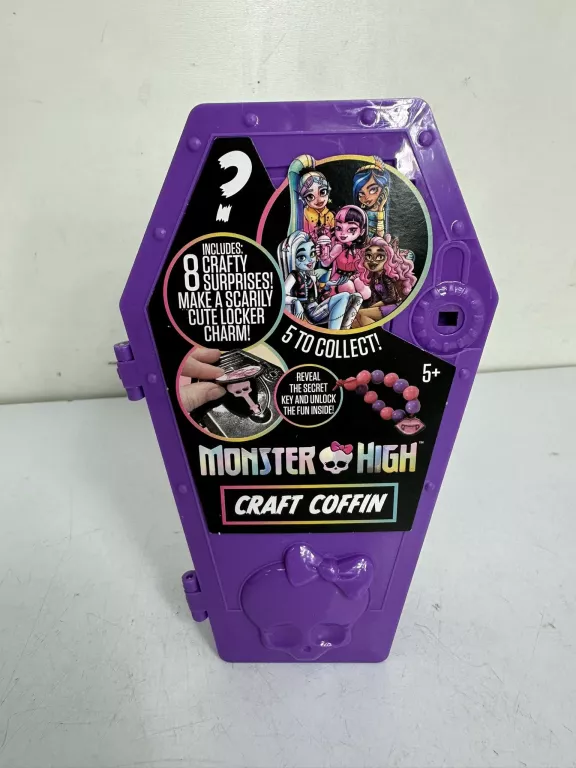 MONSTER HIGH CRAFT COFFIN