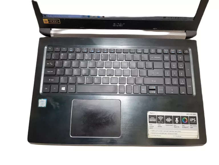 LAPTOP ASUS ASPIRE 5 A515-51G-54G6 I5 8250U 8GB RAM 256 SSD GTX 940MX