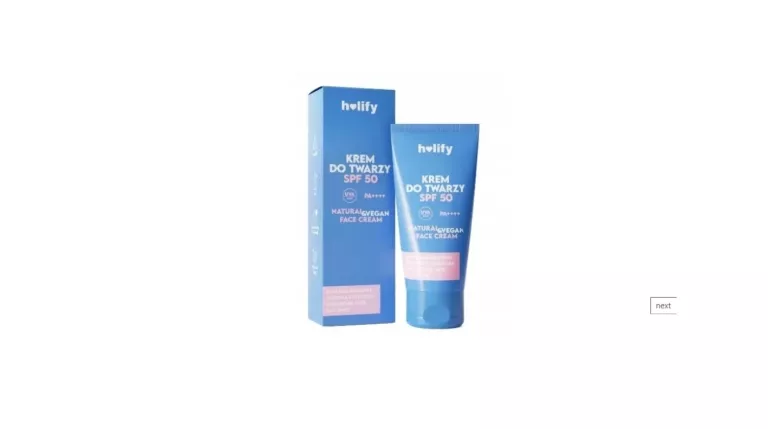HOLIFY KREM HIALURONOWY DO TWARZY FILTR SPF50
