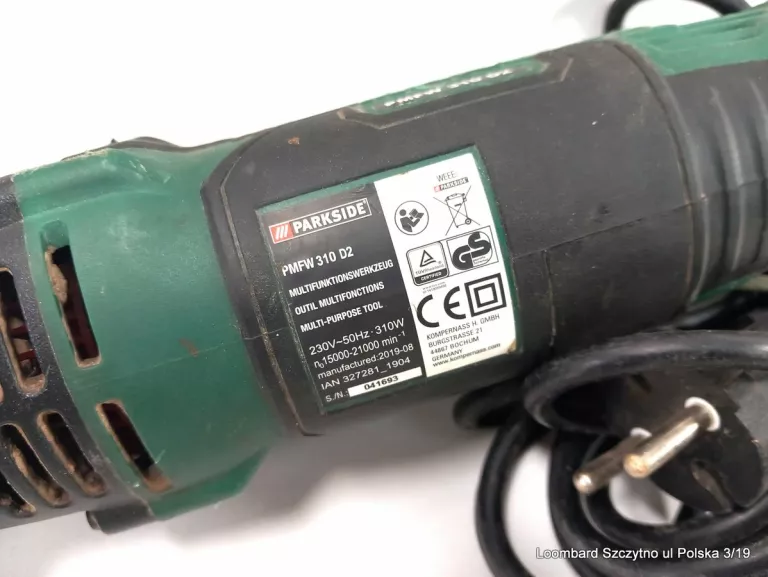 URZĄDZENIE WIELOFUNKCYJNE PARKSIDE PMFW 310 D2