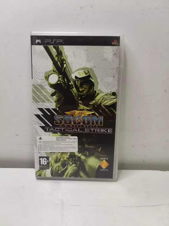 SOCOM: U.S. NAVY SEALS TACTICAL STRIKE PSP