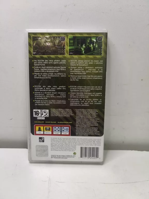 SOCOM: U.S. NAVY SEALS TACTICAL STRIKE PSP