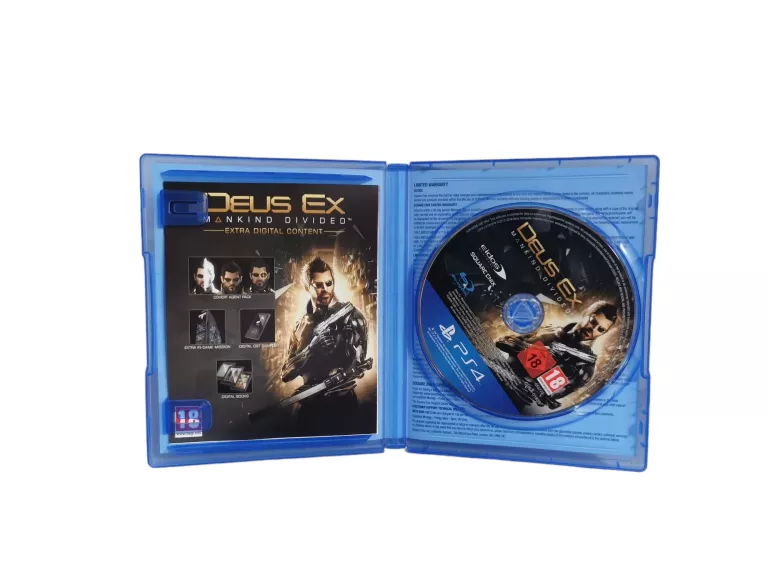 GRA DEUS EX: MANKIND DIVIDED - DAY ONE EDITION PS4