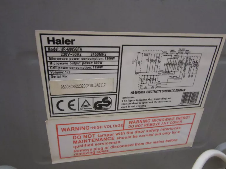 mikrofala-haier-hr-6805gta-1300w-17l-ean-gtin-6921140302080