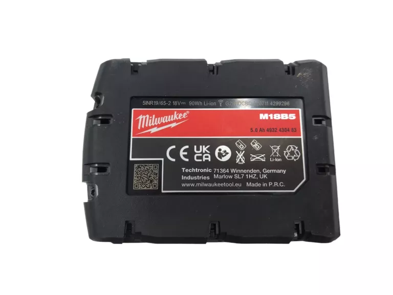 SZLIFIERKA KĄTOWA MILWAUKEE M18 ONEFSAG125XPDB 5.0AH 18V 1200W 125MM
