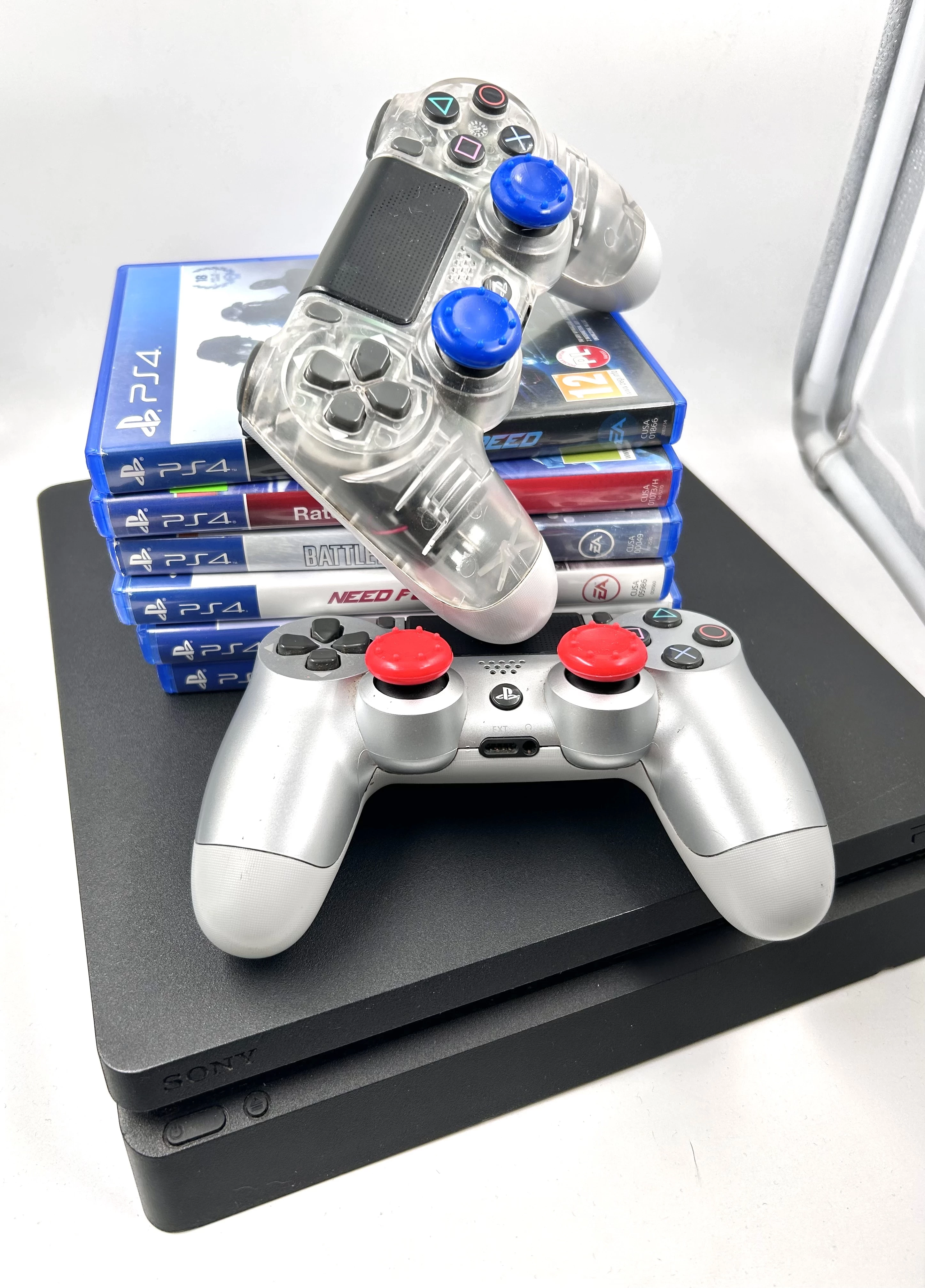 konsola-ps4-slim-500gb-2-pady-6-gier-sieradzka-1-lodz