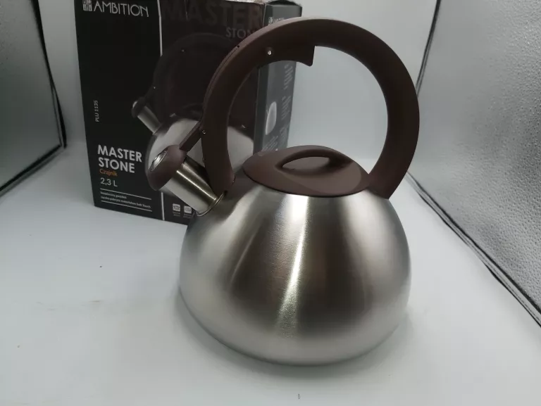 CZAJNIK TRADYCYJNY STALOWY AMBITION 2,3 L MASTER STONE