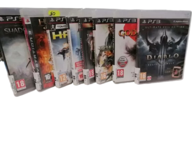 GRY NA PS3 ZESTAW