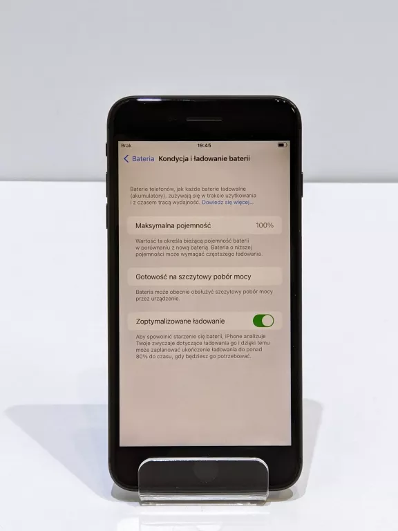 TELEFON IPHONE 8 PLUS 64GB BAT.100% CZARNY