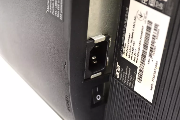 MONITOR LED ACER PREDATOR XB271HU 27 PX IPS KABLE