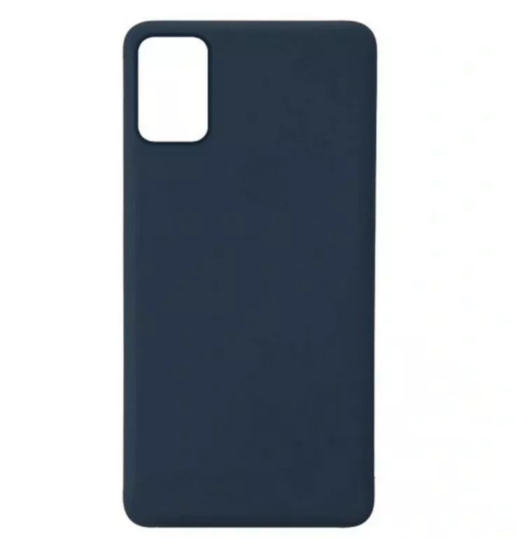 ETUI SILIKONOWE DO SAMSUNG A71 GRANATOWE