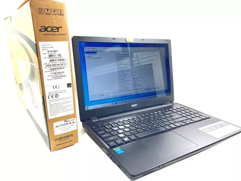 laptop-acer-aspire-e15-156-intel-pentium-quad-core-4-gb-500-gb-stan-uzywany