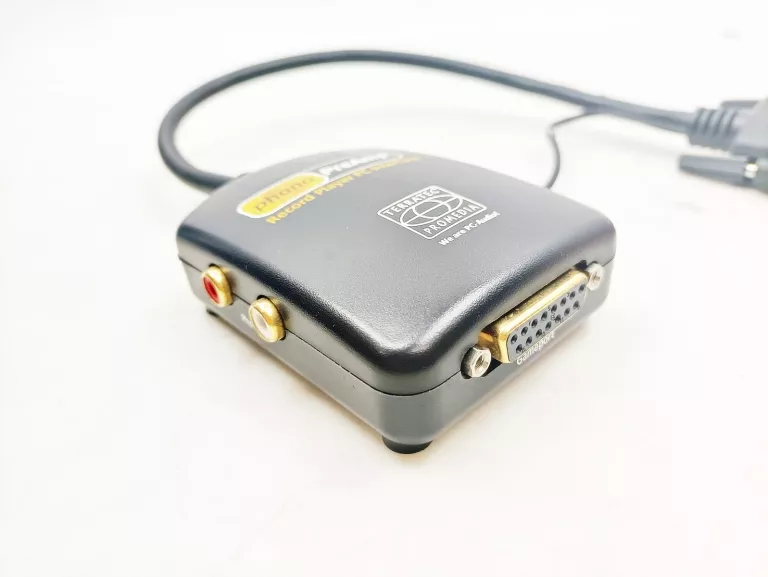PHONO PREAMP TERRATEC RECORD PLAYER PC INTERFACE