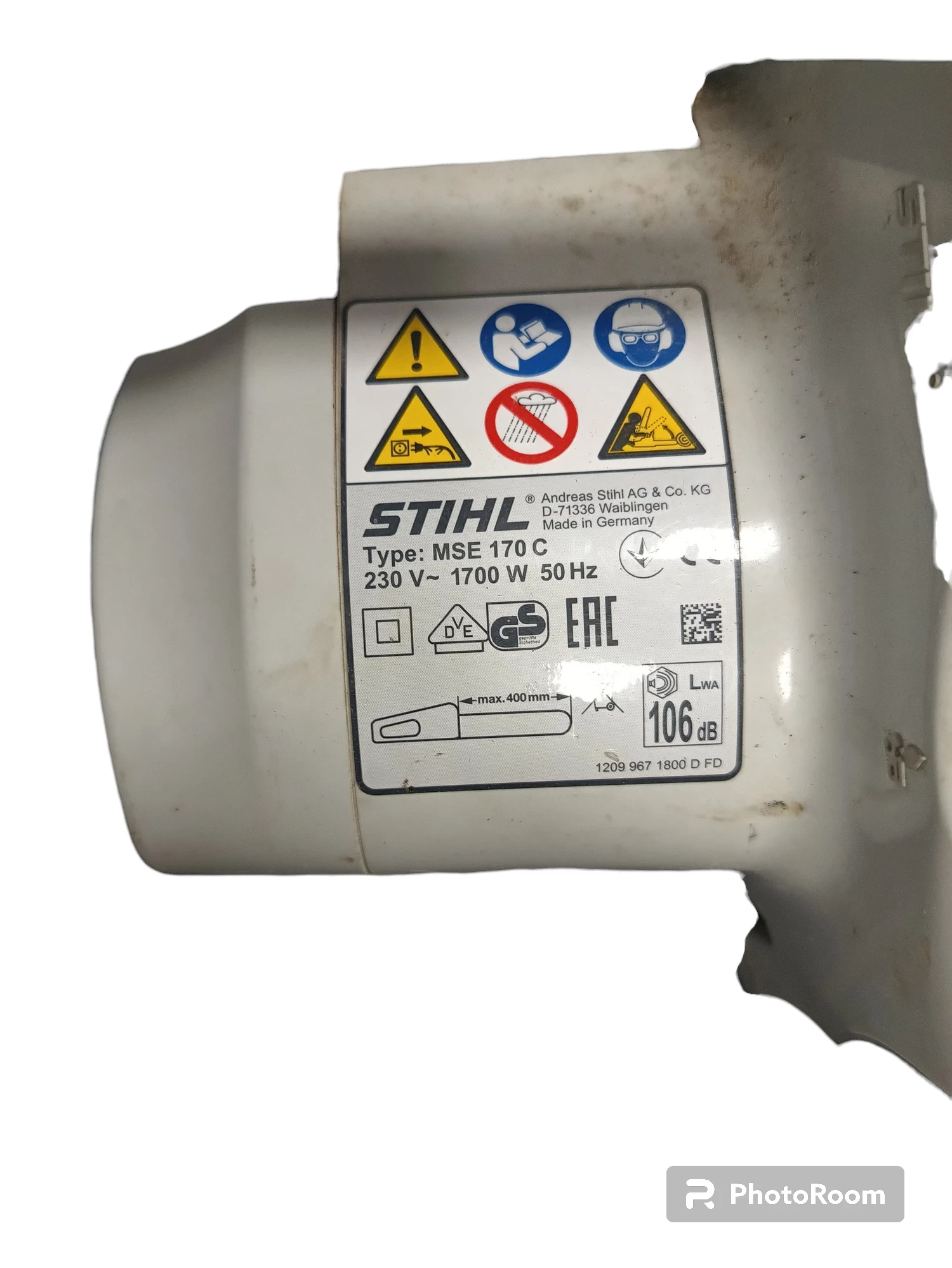 stihl-mse-170-c-pilarka-elektryczna-moc-1700w-prowadnica-35-cm-stan-uzywany