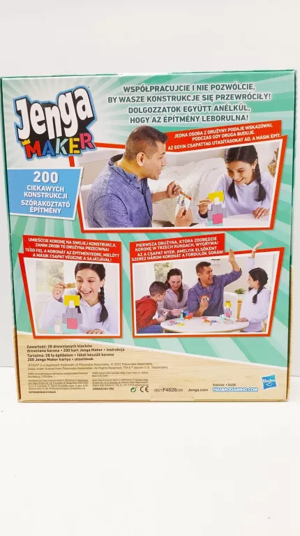 GRA ZRĘCZNOŚCIOWA JENGA MAKER HASBRO