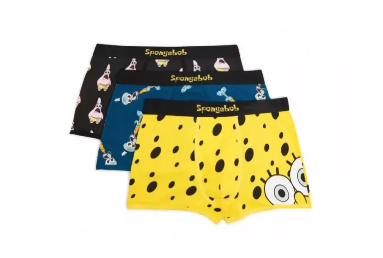 3 PACK BOKSEREK SPONGEBOB ROZM. L