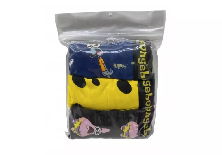 3 PACK BOKSEREK SPONGEBOB ROZM. L