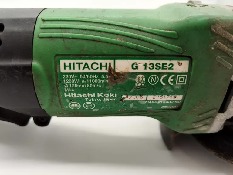 SZLIFIERKA KĄTOWA HITACHI G13SE2 1200W