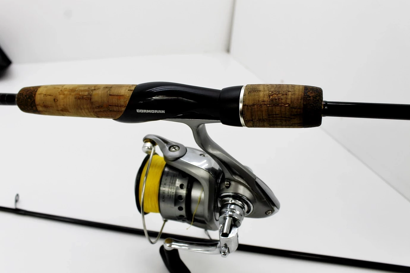 wedka-cormoran-black-star-droopshot-230-kolowr-daiwa-exceler-s-3000-stan-uzywany