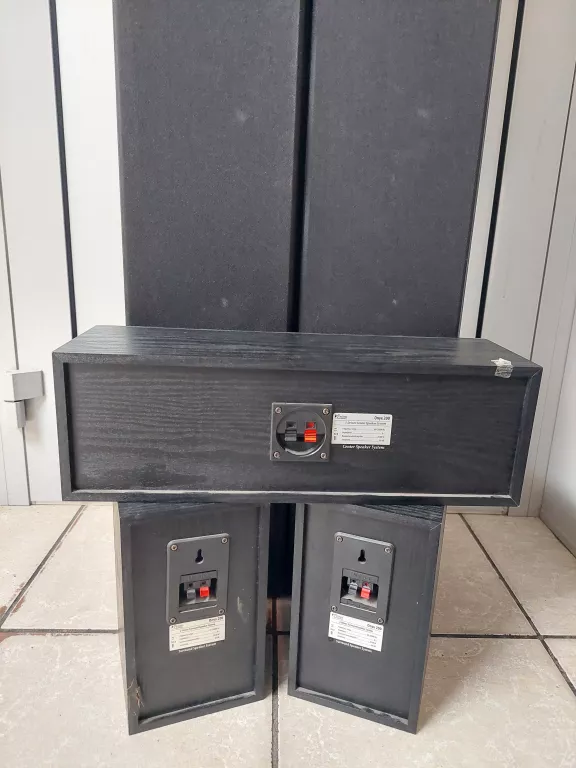 KINO DOMOWE YAMAHA HTR-2071 Z PILOTEM I 5 GŁOŚNIKAMI PRISM