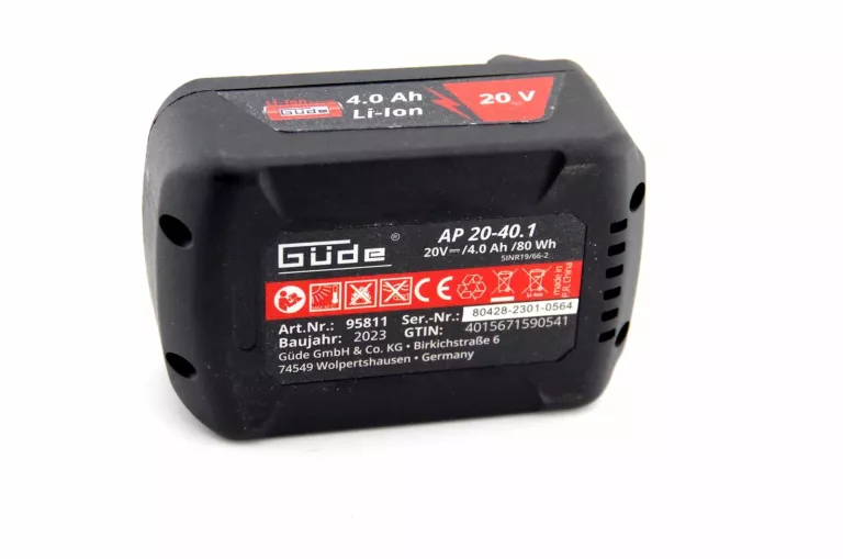 AKUMULATOR GÜDE 20 V 4 AH 95811 AP20-40.1 SUPER STAN