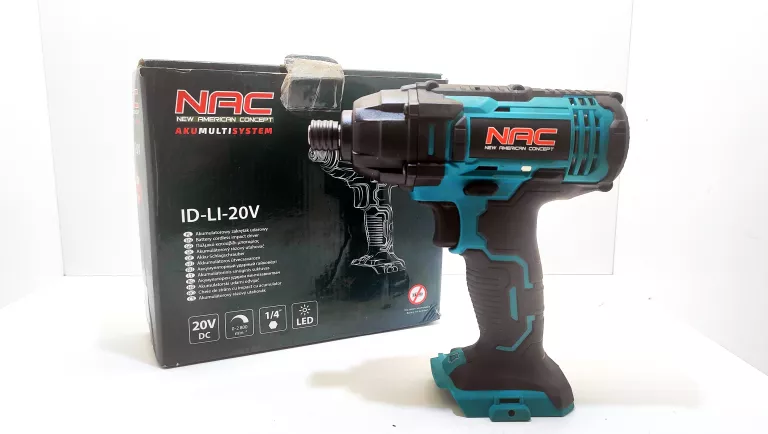 ZAKRĘTARKA UDAROWA NAC 20V KLUCZ UDAROWY 180NM