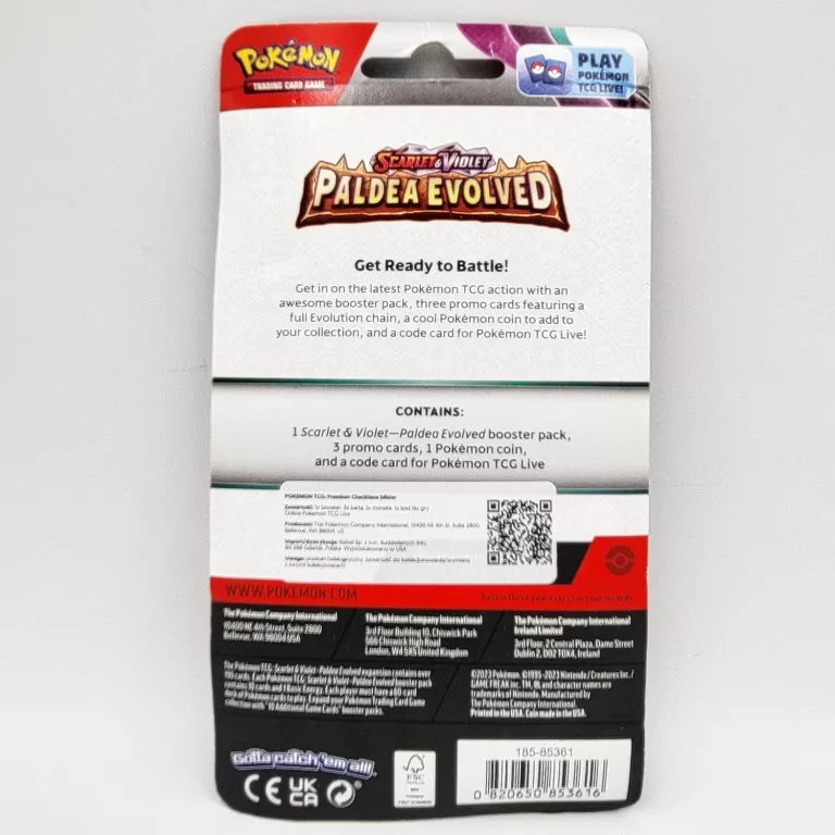 POKEMON TCG SCARLET & VIOLET: PALDEA EVOLVED PAWMOT