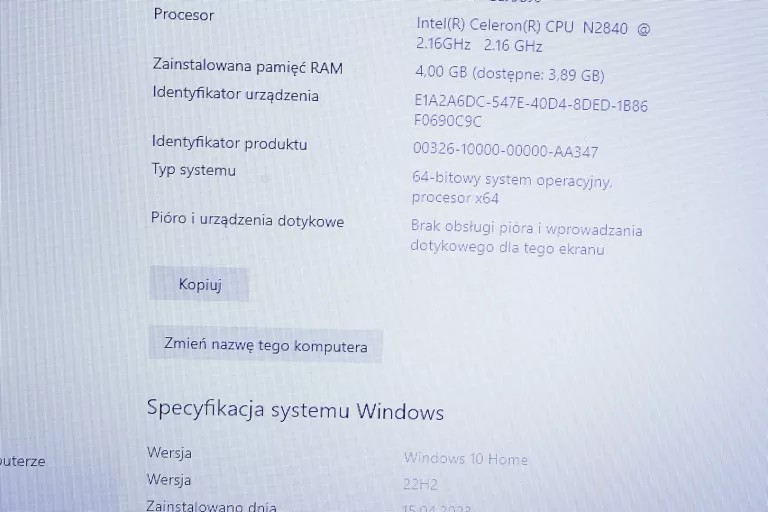 LAPTOP LENOVO G50-30