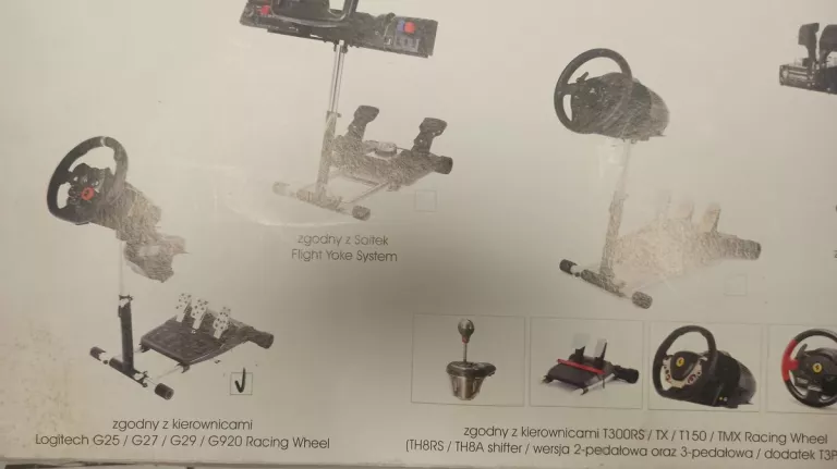 STOJAK Z MOCOWANIEM NA KIEROWNICĘ WHEEL STAND PRO