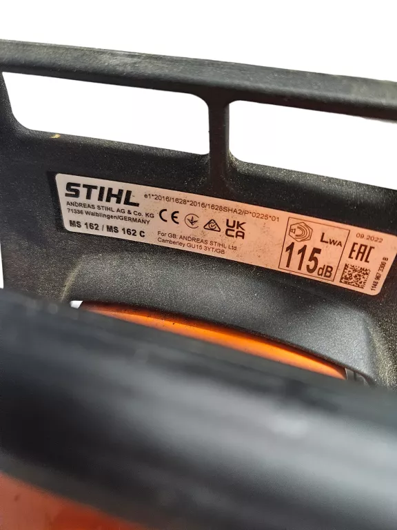 PIŁA SPALINOWA STIHL MS162 2022