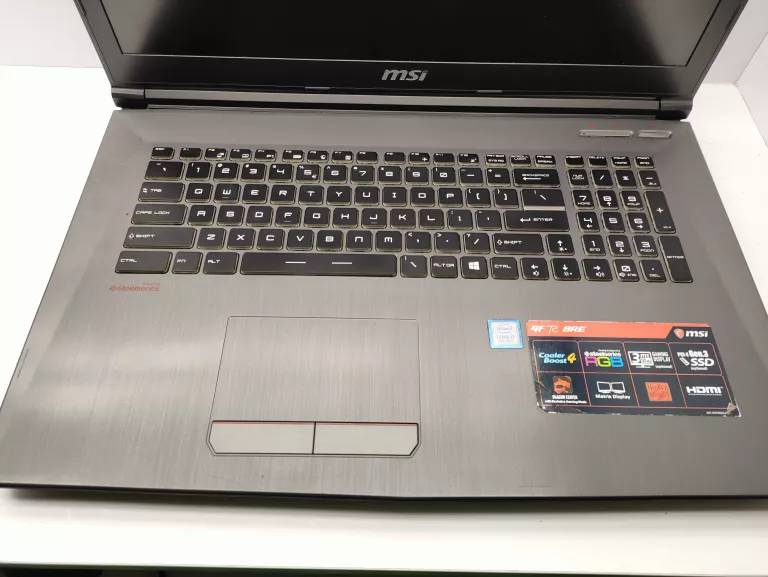 LAPTOP MSI GF72 8RE SN :K1808N0051641