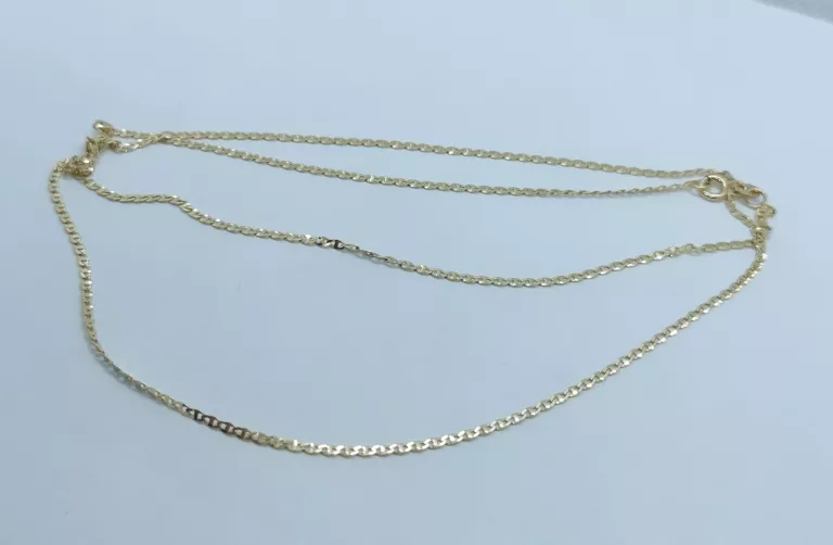 ZŁOTE ŁAŃCUSZKI GUCCI 60CM.//585 X2