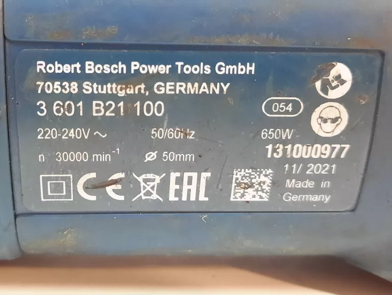 SZLIFIERKA PROSTA BOSCH GGS 28 LCE 650 W 8MM 230V