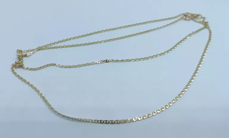 ZŁOTE ŁAŃCUSZKI GUCCI 60CM.//585 X2