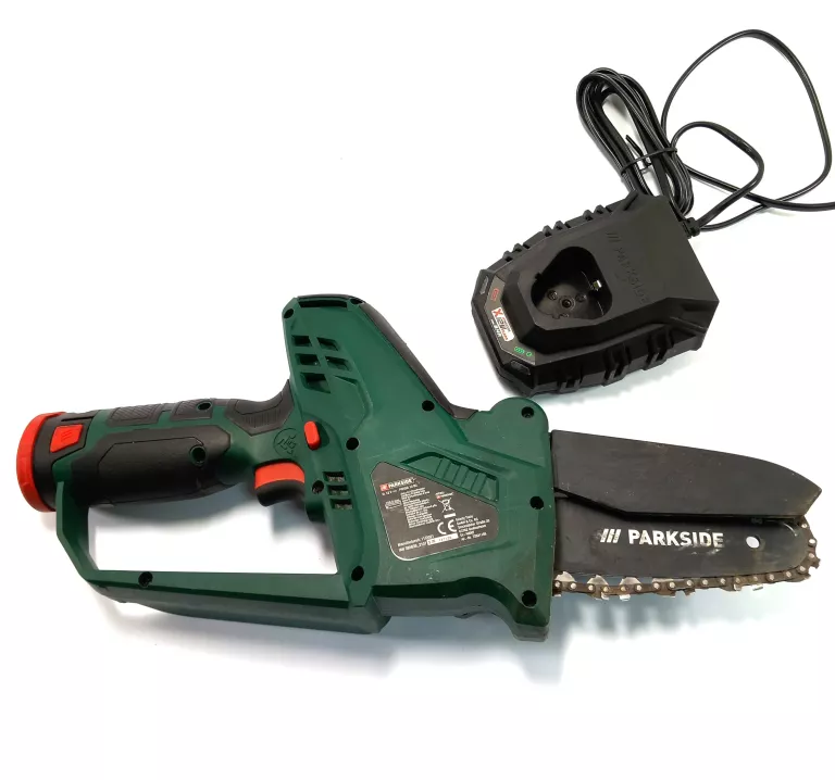 Parkside 12V lidl rechargeable chainsaw. PGHSA 12 A1. Mini