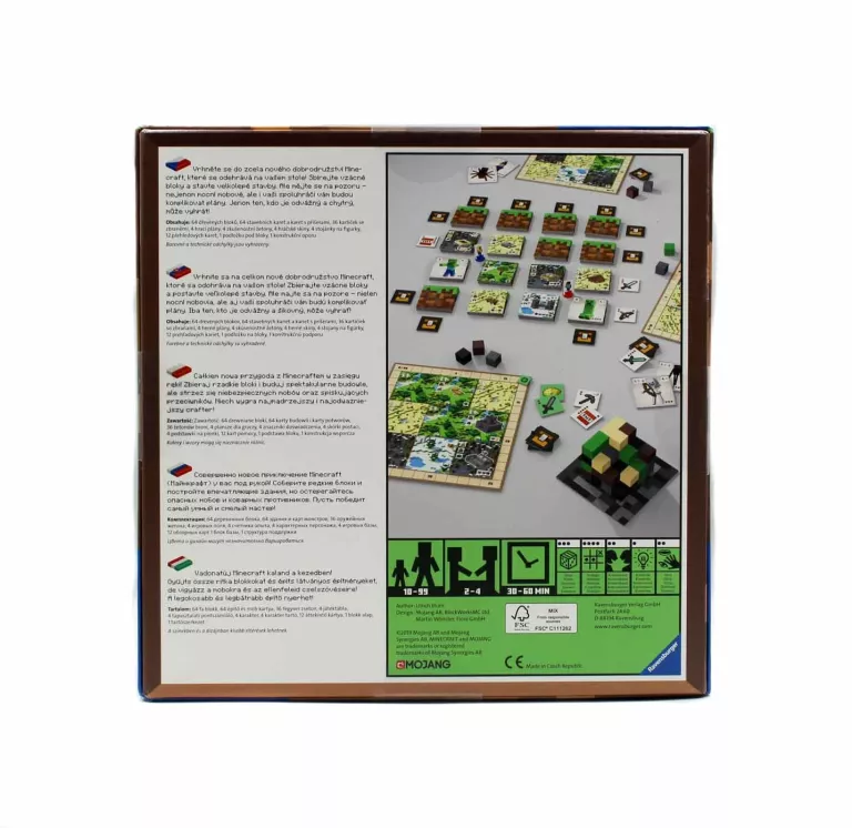 GRA PLANSZOWA RAVENSBURGER MINECRAFT BUILDERS&BIOMES