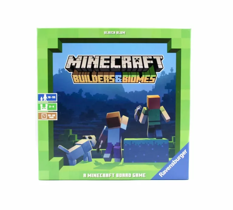 GRA PLANSZOWA RAVENSBURGER MINECRAFT BUILDERS&BIOMES