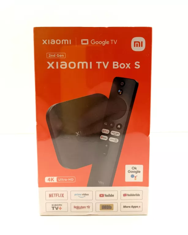 ODTWARZACZ MULTIMEDIALNY XIAOMI TV BOX S (2ND GEN)