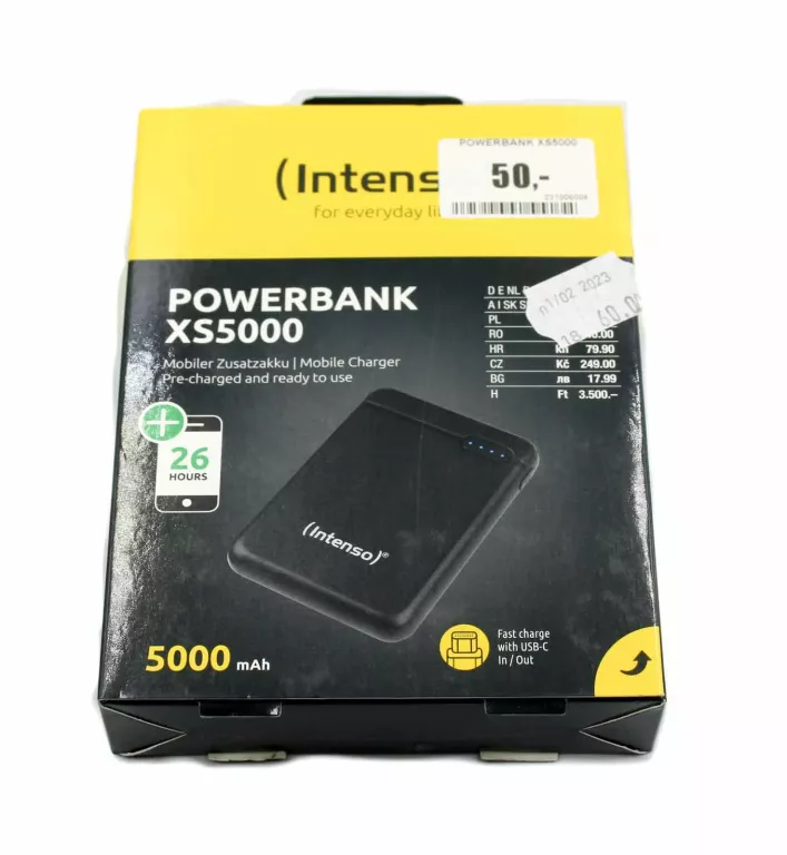 INTENSO POWERBANK 4000MAH