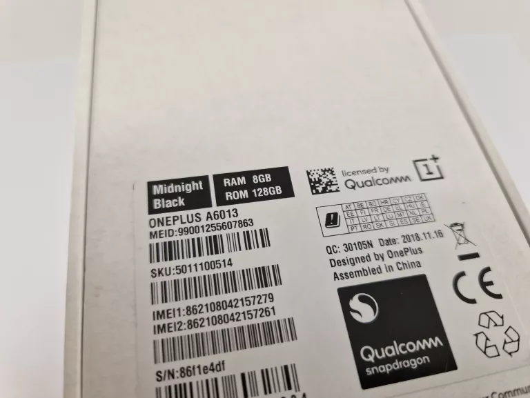 TELEFON ONEPLUS 6T 8/128GB