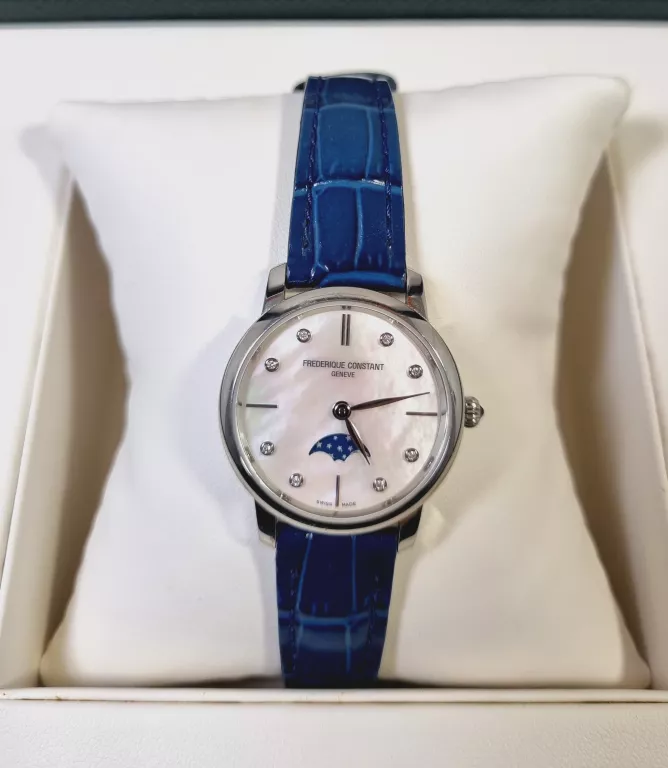ZEGAREK FREDERIQUE CONSTANT SLIMLINE LADIES MOONPHASE