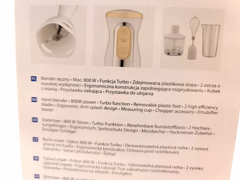 BLENDER RĘCZNY ZELMER ZHB3353 ROZDRABNIACZ KUBEK