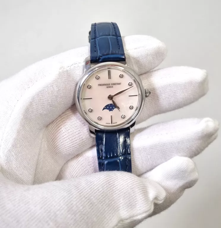 ZEGAREK FREDERIQUE CONSTANT SLIMLINE LADIES MOONPHASE