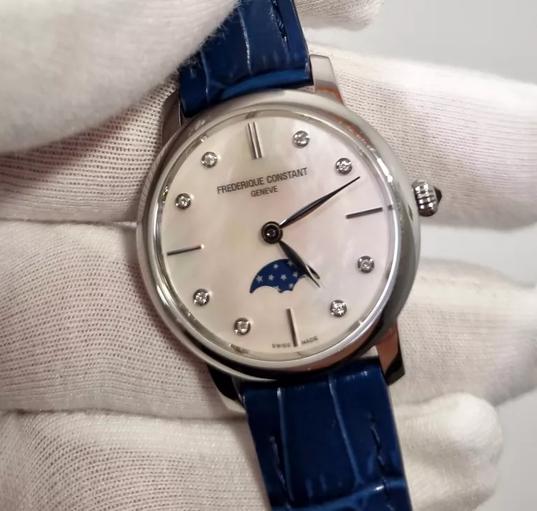 ZEGAREK FREDERIQUE CONSTANT SLIMLINE LADIES MOONPHASE