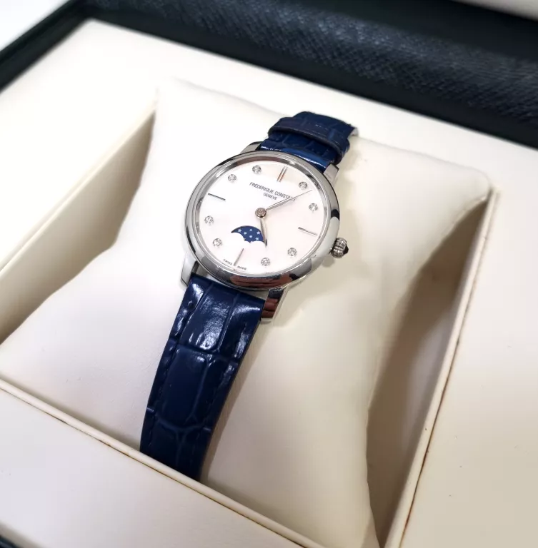 ZEGAREK FREDERIQUE CONSTANT SLIMLINE LADIES MOONPHASE