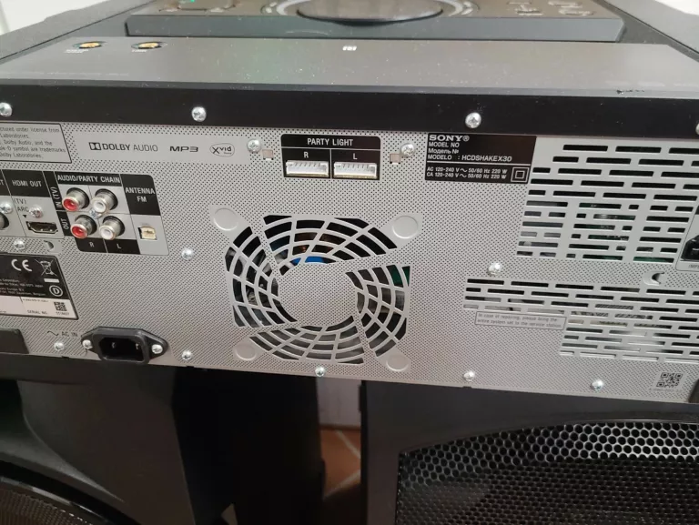 POWER AUDIO SONY SHAKE-X30 KOMPLET