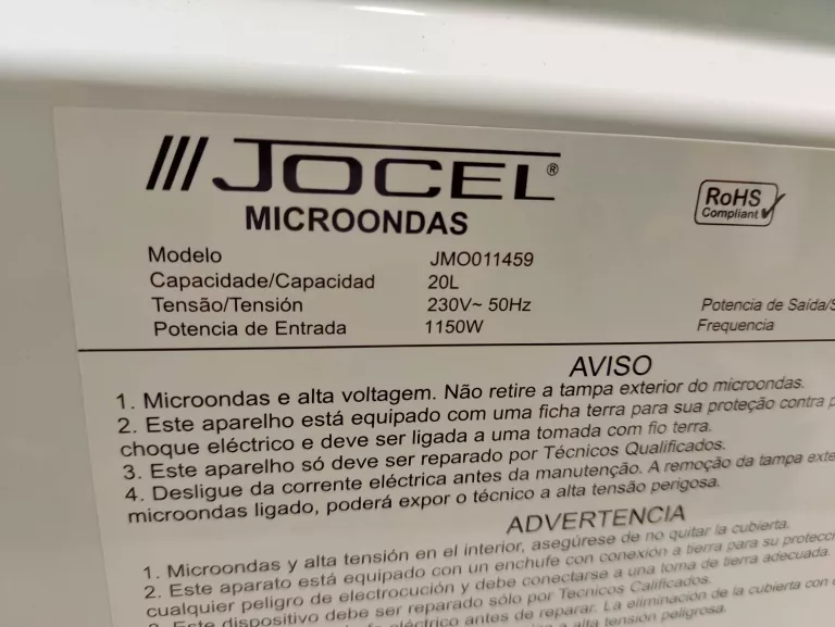 KUCHENKA MIKROFALOWA JOCEL JMO011459